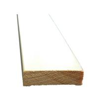 Durų stakta, 220 cm x 5.6 cm x 1.2 cm, balta sp.