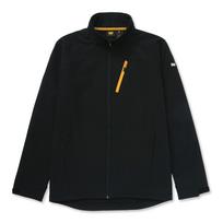 Darbinė striukė Cat Softshell 1310152, juoda sp., 2XL dydis