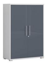 Biuro spinta Office Lux REG2D114, pilka sp., 114 cm x 35 cm x 79.1 cm