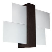Šviestuvas sieninis Sollux Feniks Dark Brown, E27, 1