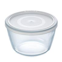 Kepimo forma su dangčiu Pyrex Cook & Freeze, skaidri sp./pilka sp., 16 cm x 16 cm, 1.6 l
