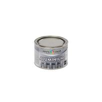 Emaliniai dažai, metalo konkstrukcijoms, apsaugant nuo korozijos Pentacolor Aliuminium, blizgus, 0.45 l, sidabro sp.