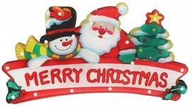 Kalėdinė dekoracija Merry Christmas su LED apšvietimu, 25 cm, 45 cm, įvairių spalvų