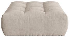 Pufas Micadoni Home Bloom Structured, tamsaus smėlio spalva, 110 cm x 101 cm x 42 cm