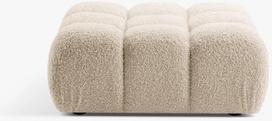 Pufas Micadoni Bellis MIC_POUF_213_F1_BELLIS1, šviesiai smėlinė, 94 cm x 94 cm x 43 cm