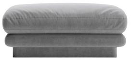 Pufas Micadoni Home Torino Velvet, blyški pilka sp., 80 cm x 80 cm x 41 cm
