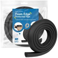 Kampų apsauga Sipo Foam Edge, juoda sp.