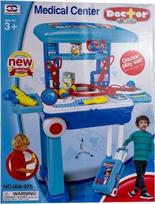 Žaislinis daktaro rinkinys Eurobaby Medical Center, mėlyna sp.