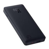 Nešiojamas įkroviklis (Power bank) Baseus, 10000 mAh, 15 W, juoda sp.