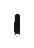 Šviestuvas sieninis Domoletti Icel P16065-2W BK, GU10, 2 x 5 W, juoda sp.