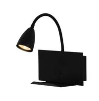 Šviestuvas sieninis Domoletti Tuu WL18049 BK, GU10, 1 x 5 W, juoda sp.