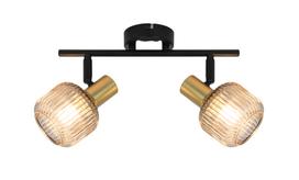 Šviestuvas nukreipiamasis Domoletti Shadow R5021009A-2TU, E14, 2 x 25 W, aukso sp.