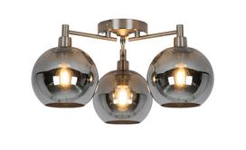 Šviestuvas lubų Domoletti Anna CL23013-3, E27, 3 x 15 W, pilka sp.