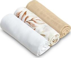 Vystyklas Sensillo Muslin, 80 cm x 70 cm, 3 vnt.