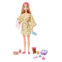 Lėlė su priedais Mattel Barbie Spa Day HKT90, 29 cm, įvairių spalvų