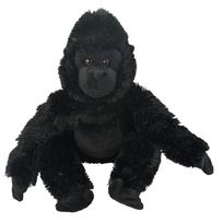 Pliušinis žaislas beždžionė Wild Planet All About Nature Gorilla, juoda sp., 23 cm