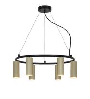 Šviestuvas kabinamas Domoletti Icel P16065-6RP D5H13 gold, GU10, 6 x 5 W, aukso sp.