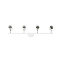 Šviestuvas nukreipiamasis Okko Safi GU13014D-4TU WHT, GU10, 4 x 5 W, pilka sp.