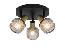 Šviestuvas nukreipiamasis Domoletti Shadow R5021009A-3R, E14, 3 x 25 W, tamsiai pilka sp.