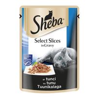 Šlapias kačių maistas Sheba, grūdai, 0.085 kg