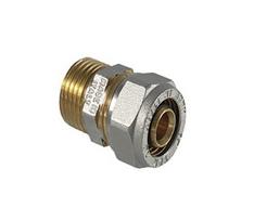 Užveržiamas antgalis TDM Brass 1030, 32mm x 1", žalvaris/nikelis
