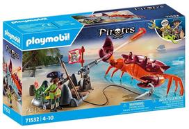 Konstruktorius Playmobil Pirates Kova Prieš Milžinišką Krabą 71532