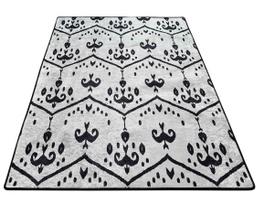 Kiliminis takas Conceptum Hypnose Vogue DJT, balta sp./juoda sp., 300 cm x 80 cm