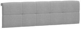 Lovos galvūgalis pusantros vietos Headboard Upholstered Cover, pilka sp., be čiužinio