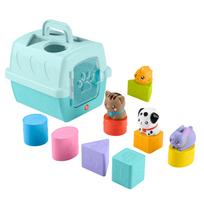 Formelių rūšiuoklė, gyvūnai Mattel Fisher Price Sort & Stow, įvairių spalvų
