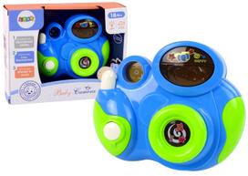Vaikiškas fotoaparatas Lean Toys Baby, 14 cm, mėlyna sp.