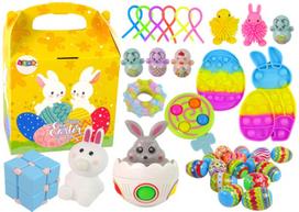 Sensorinis spaudomas žaislas, rinkinys Lean Toys, įvairių spalvų