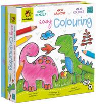 Piešimo rinkinys Ludattica Easy Colouring, įvairių spalvų