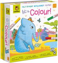 Piešimo rinkinys Ludattica Lets Colour, įvairių spalvų