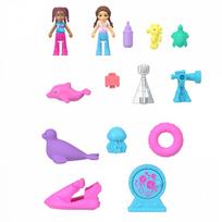 Figūrėlių rinkinys Polly Pocket Polly Pocket Dolphin Rescue & Play HWN96, įvairių spalvų