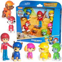 Figūrėlių rinkinys Nickelodeon Paw Patrol Rescue Wheels 6070443, 7 vnt., įvairių spalvų