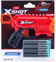 Žaislinis šautuvas su kulkomis Zuru X-Shot Micro 2.0 36726TQ1 Raudona sp./Oranžinė sp.