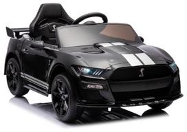 Vaikiškas elektromobilis Lean Cars Ford Mustang GT500 Shelby, juoda sp.
