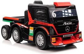 Vaikiškas elektrinis sunkvežimis Lean Toys Mercedes XMX622B, juoda sp./raudona sp.
