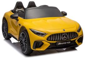 Vaikiškas elektromobilis Lean Cars Mercedes AMG SL63, geltona sp.