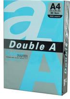 Kanceliarinis popierius Double A, A4, 80 g/m², mėlyna sp., 500 lapų vnt.