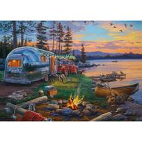 Dėlionė Schmidt Darrell Bush: Camping Idyll By The Lake, Puzzle, 1000 vnt.