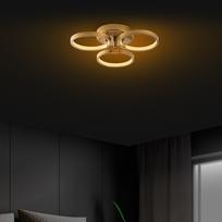 Šviestuvas lubų Opviq Chandelier Halka-13311, aukso sp.
