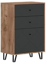 Spintelė Bilbao BL18, grafito sp./tobacco ąžuolo sp., 40 cm x 63.4 cm x 95.5 cm