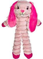 Žaislas šuniui, pliušinis Kong Shakers Bunny, 49.5 cm, rožinė sp., XL