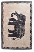 Kiliminis takas Conceptum Hypnose Elefante Nero Djt, įvairių spalvų, 200 cm x 100 cm