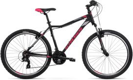 Dviratis kalnų Kross Lea 1.0, 26 ", 19" rėmas, juoda sp./rožinė sp./pilka sp.