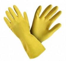 Pirštinės guminės Kuchcik Rubber Gloves, geltona sp., L