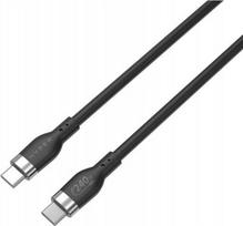 Laidas Hyper HJ4002BKGL USB Type-C, USB Type-C, 2 m, juoda sp.