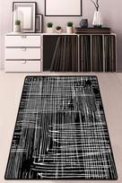 Kiliminis takas Conceptum Hypnose Scratch Djt - Black, balta sp./juoda sp., 150 cm x 100 cm