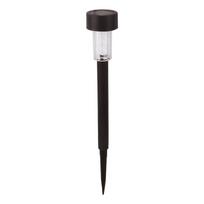 Įsmeigiamas šviestuvas su saulės baterija Okko TH020B, 0.06W, IP44, juoda sp.